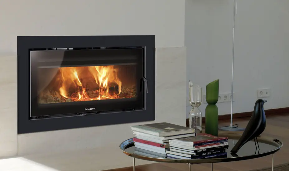 Chimeneas insertables de leña - chimenea de lena sere 100 ambiente 1 1 Chimeneas insertables de leña