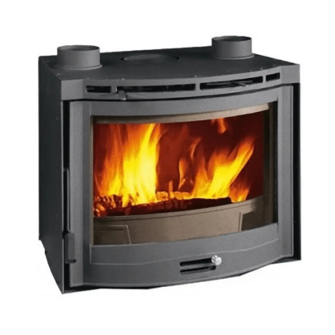 Chimeneas insertables de leña - chimenea insertable lena roca Chimeneas insertables de leña